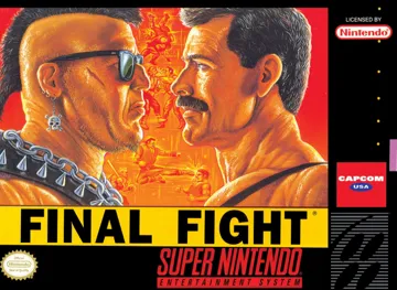 Final Fight (USA) box cover front